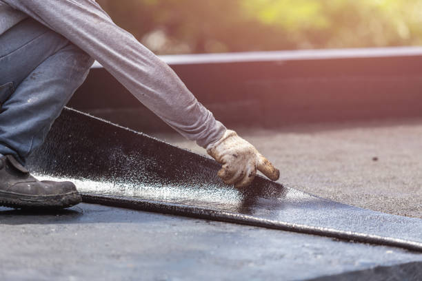 Professional Interior Drainage System technician working in West Falls, NY
